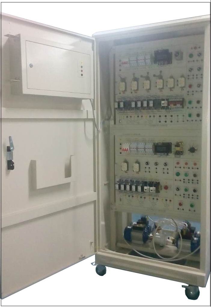 JSJC-4型 機床電氣實訓考核裝置（柜式雙面、四種機床）